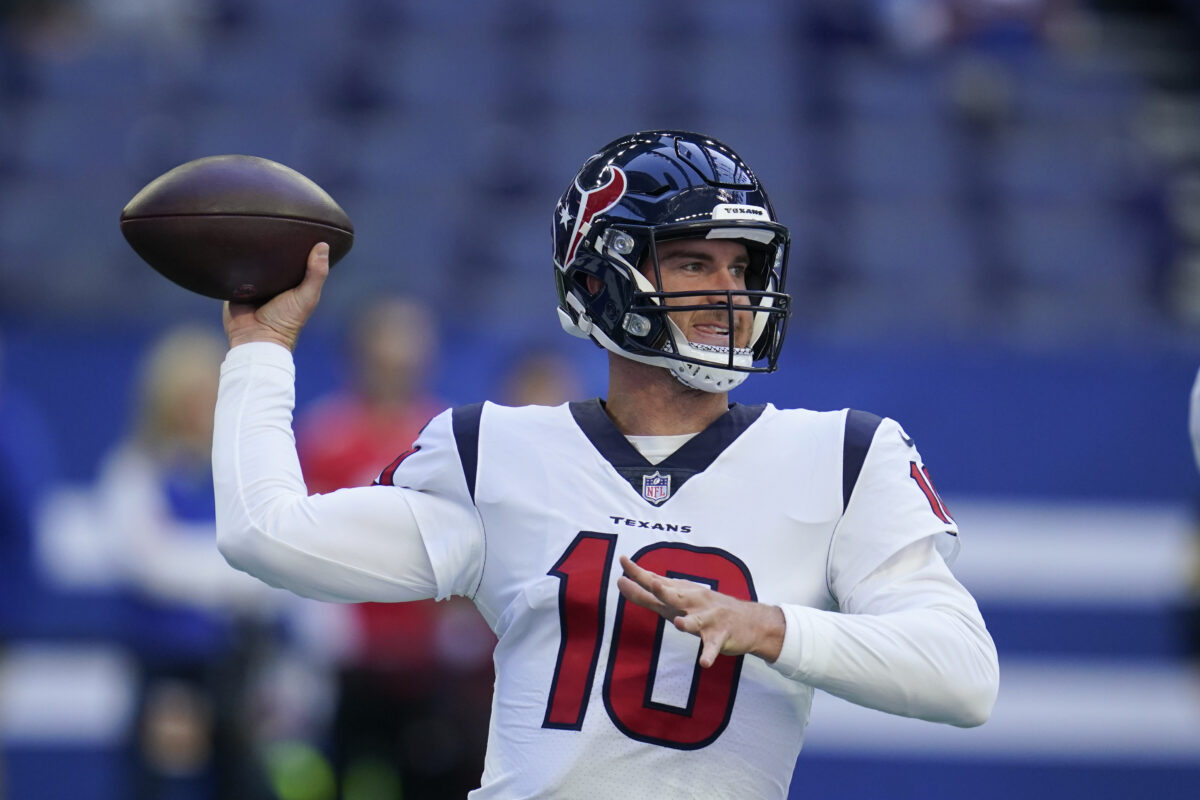 Texans GM Nick Caserio says QB Davis Mills ‘a lot further along’ compared to 2021