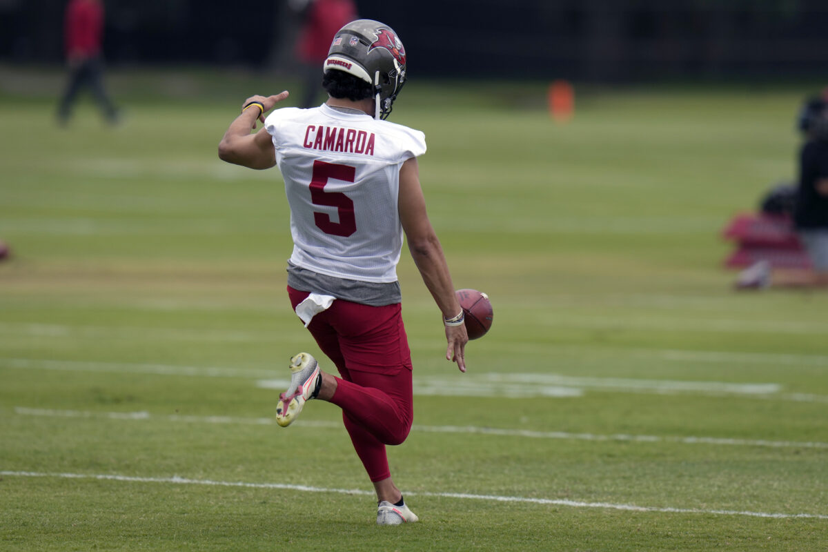 Former Georgia P Jake Camarda now in position to start for Tampa Bay Bucs