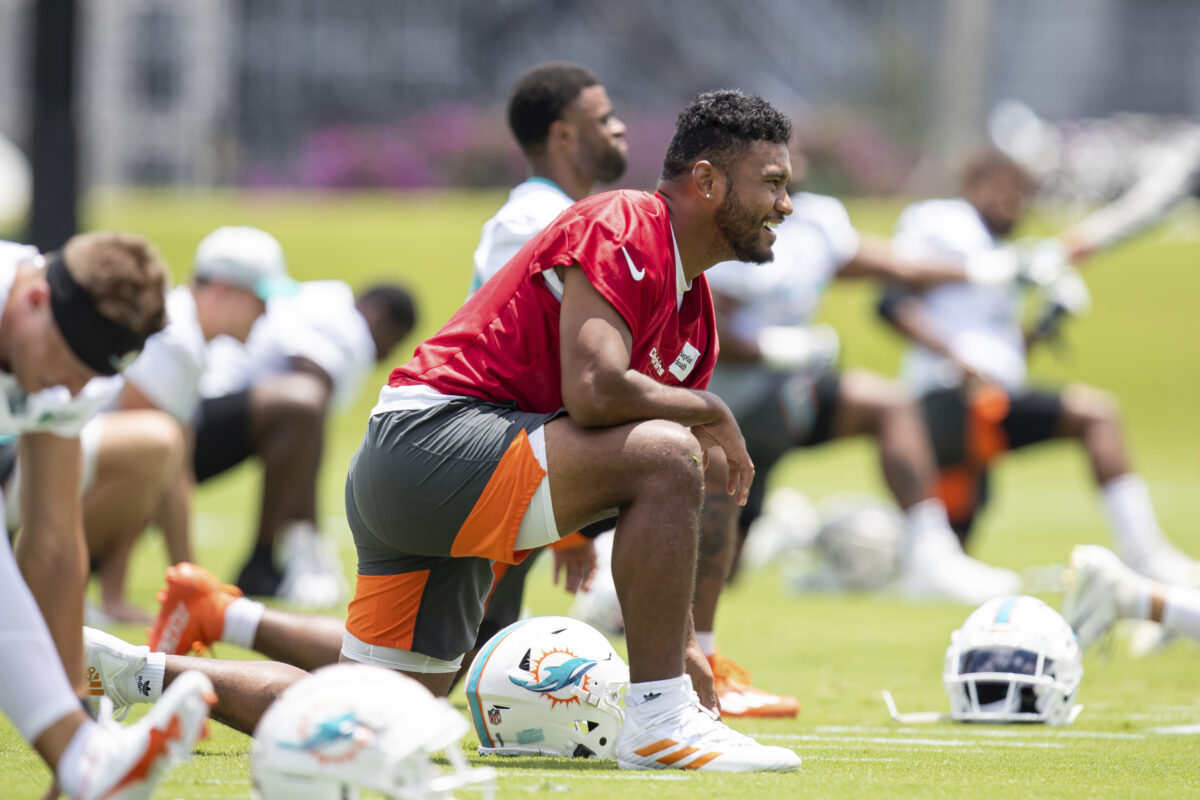 WATCH: Clips from Dolphins’ first day of 2022 minicamp