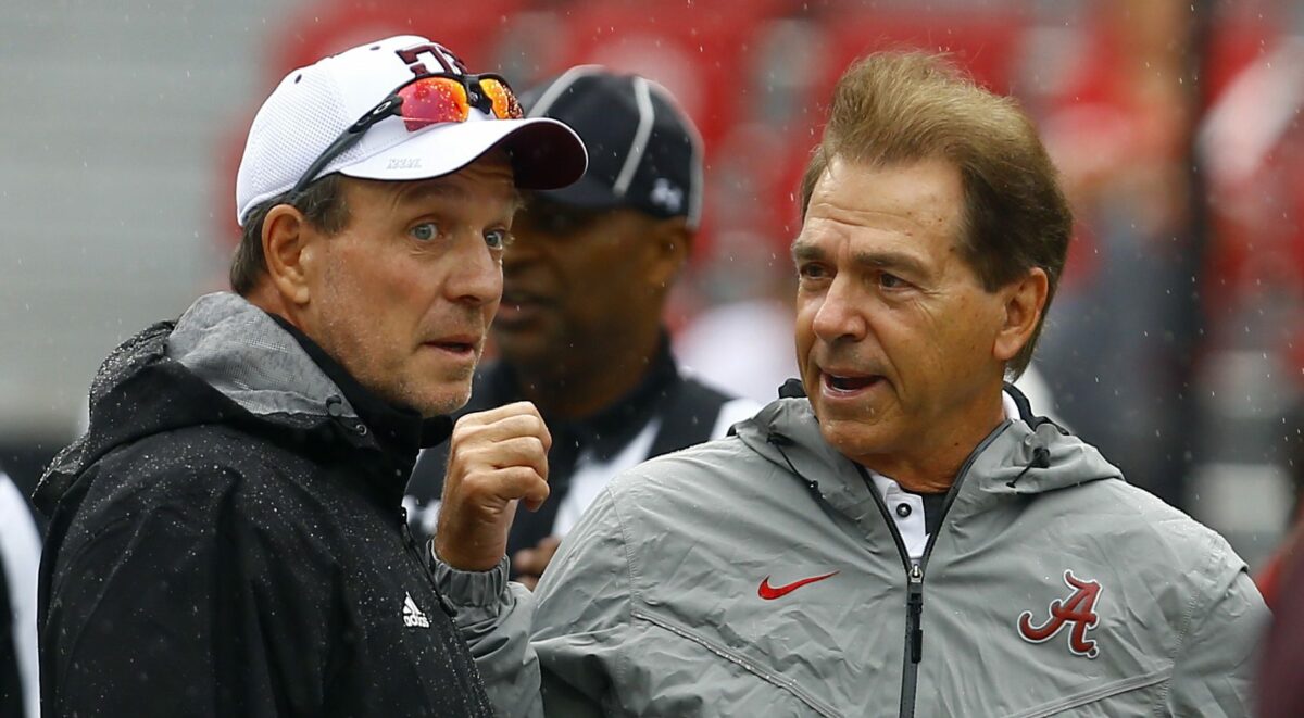 Texas A&M pleaded with SEC to discipline Nick Saban, Alabama during NIL feud with Jimbo Fisher
