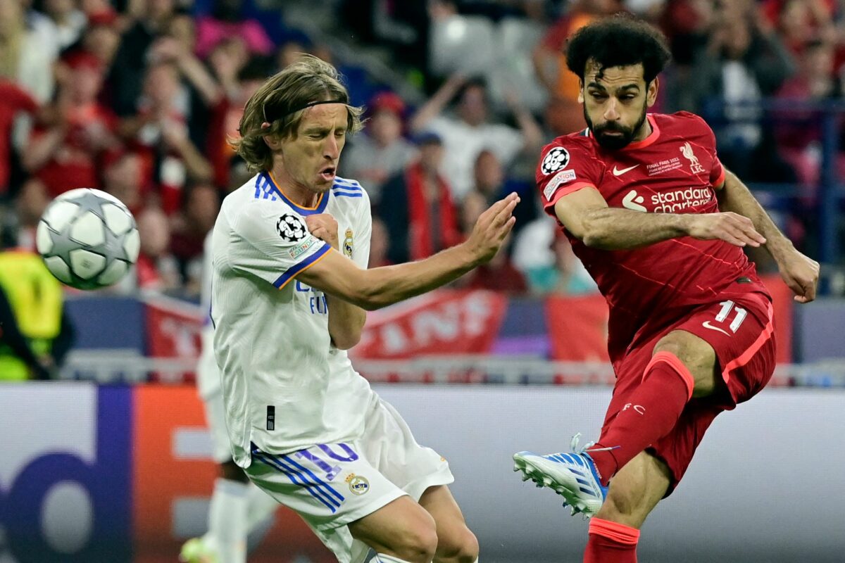 Luka Modric trolled Mohamed Salah hard after the Champions League final