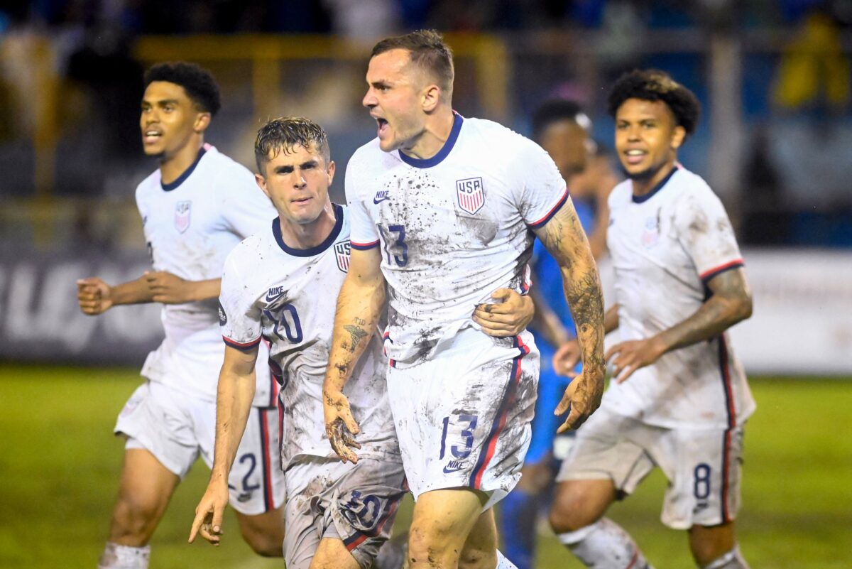 USMNT draws El Salvador in beautiful, muddy mess of a CONCACAF night