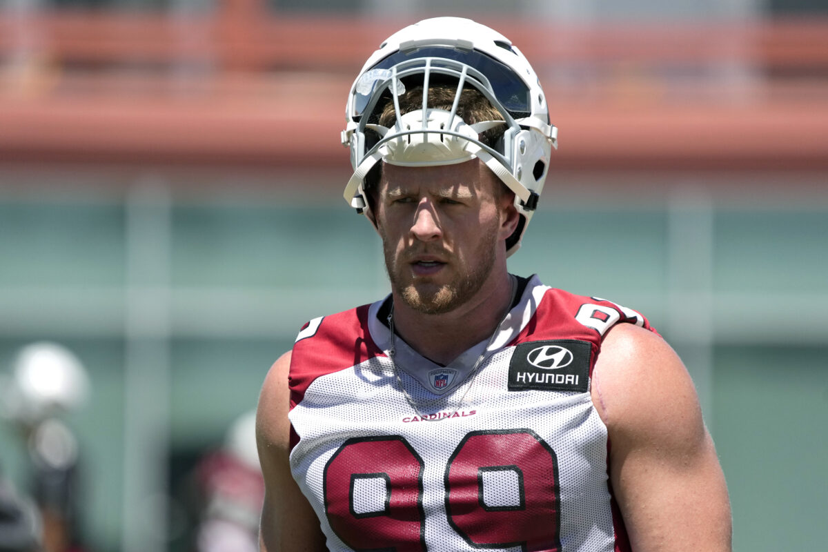 JJ Watt recorded his first hit of the season with a brutal takedown of DraftKings