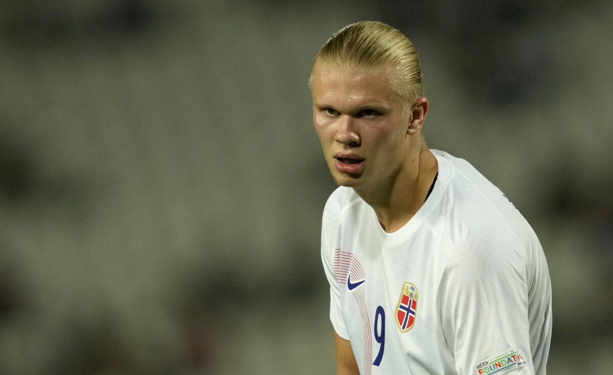 Erling Haaland threw Norway teammate Morten Thorsby under the bus for his dive