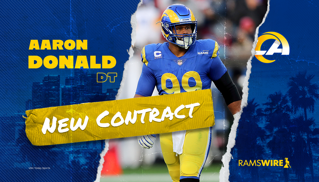 NFC West foe Rams give Aaron Donald big raise to ensure his return to team