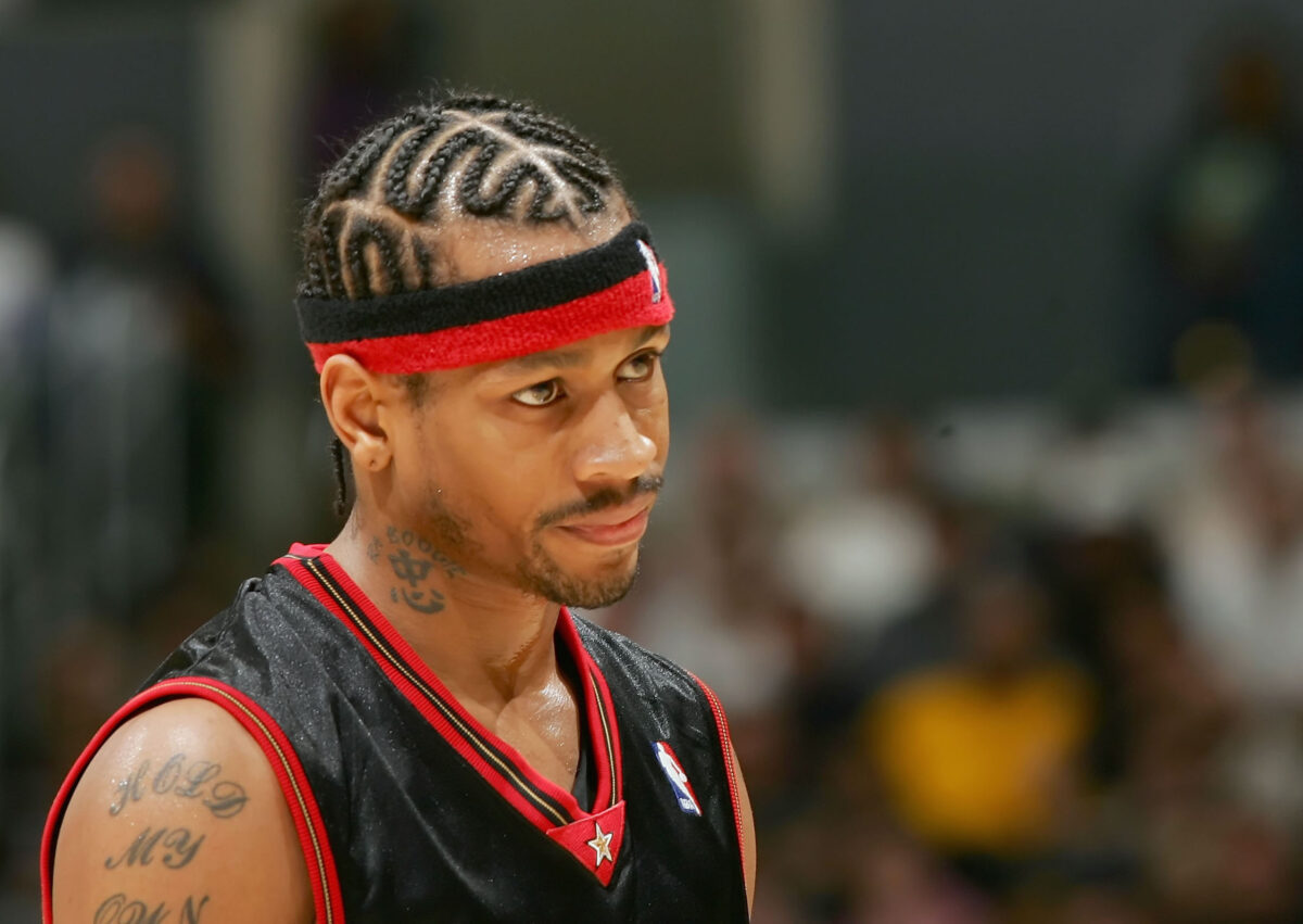 Anthony Edwards has Sixers legend Allen Iverson in all-time starting lineup