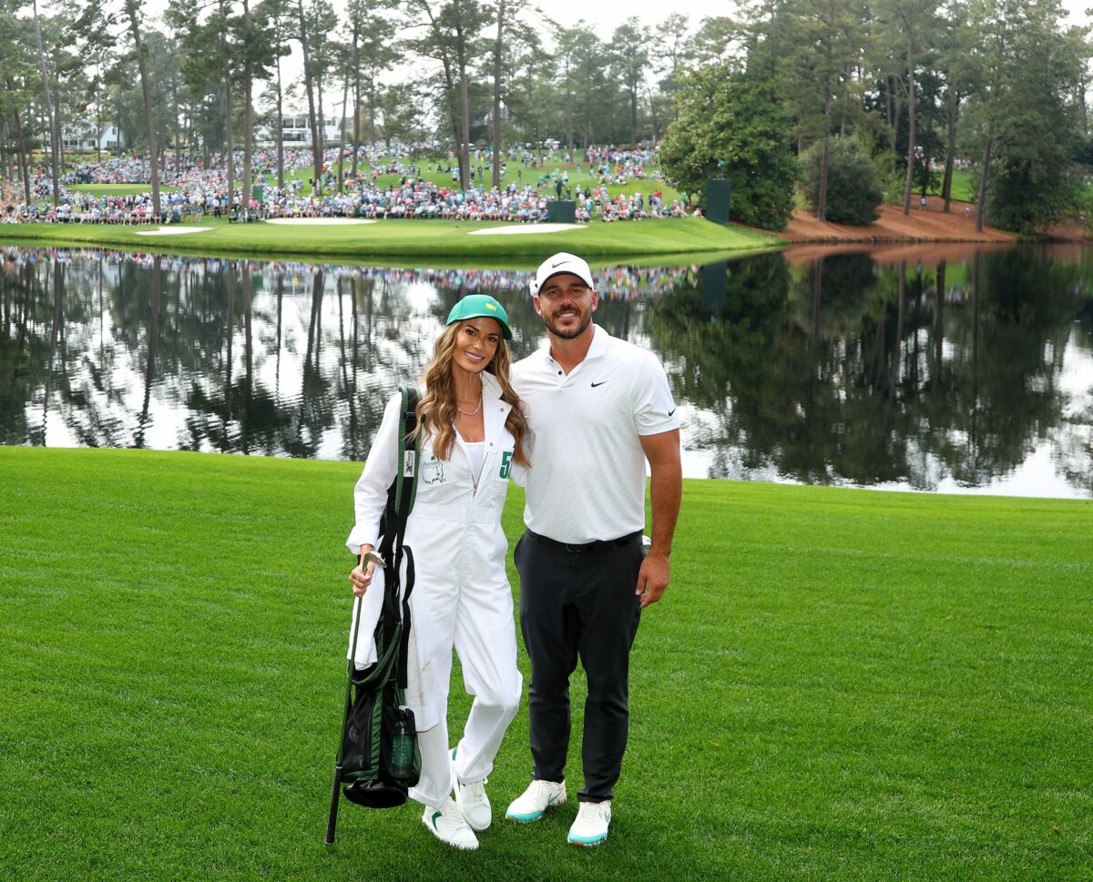 Photos: Brooks Koepka, Jena Sims got hitched and it was an epic wedding