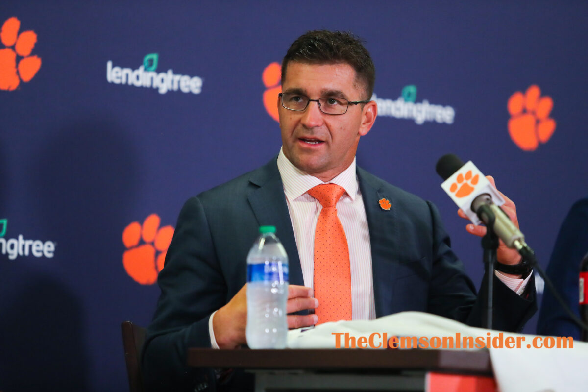 What did Bakich say about building a staff at Clemson?