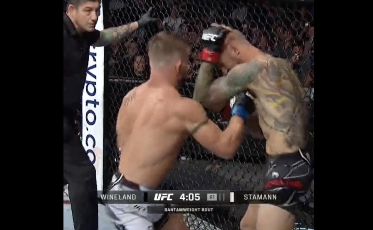UFC on ESPN 37 video: Cody Stamann runs through Eddie Wineland with 59-second TKO win