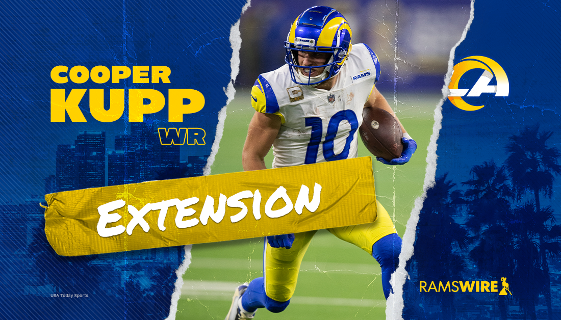 Division rival Rams do it again, sign WR Cooper Kupp to big contract extension