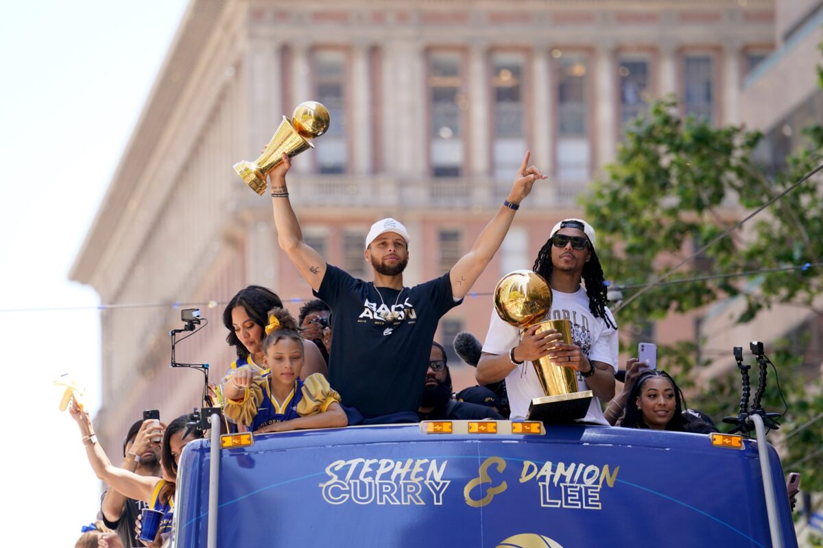 Galería: Así fue el desfile del campeonato de los Golden State Warriors