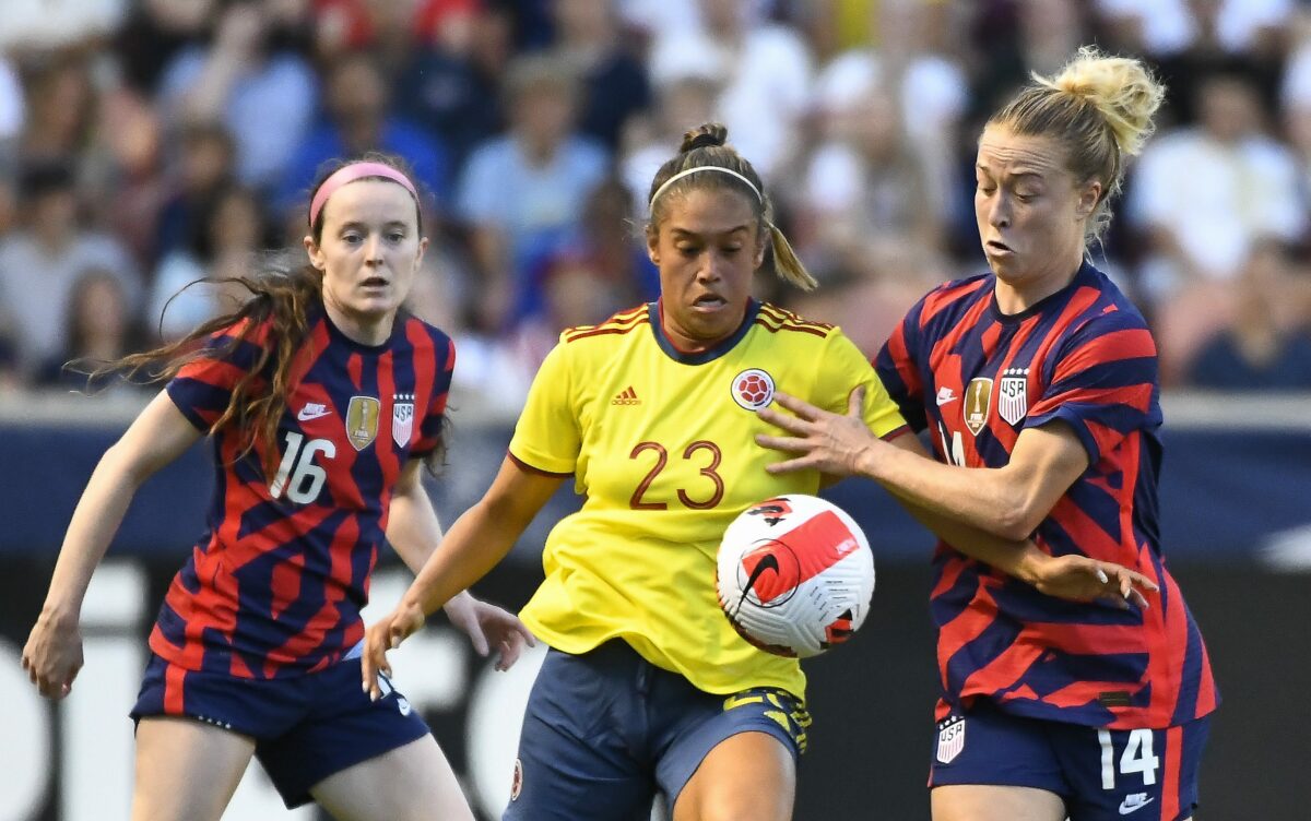 USWNT sees off Colombia in 2-0 friendly win