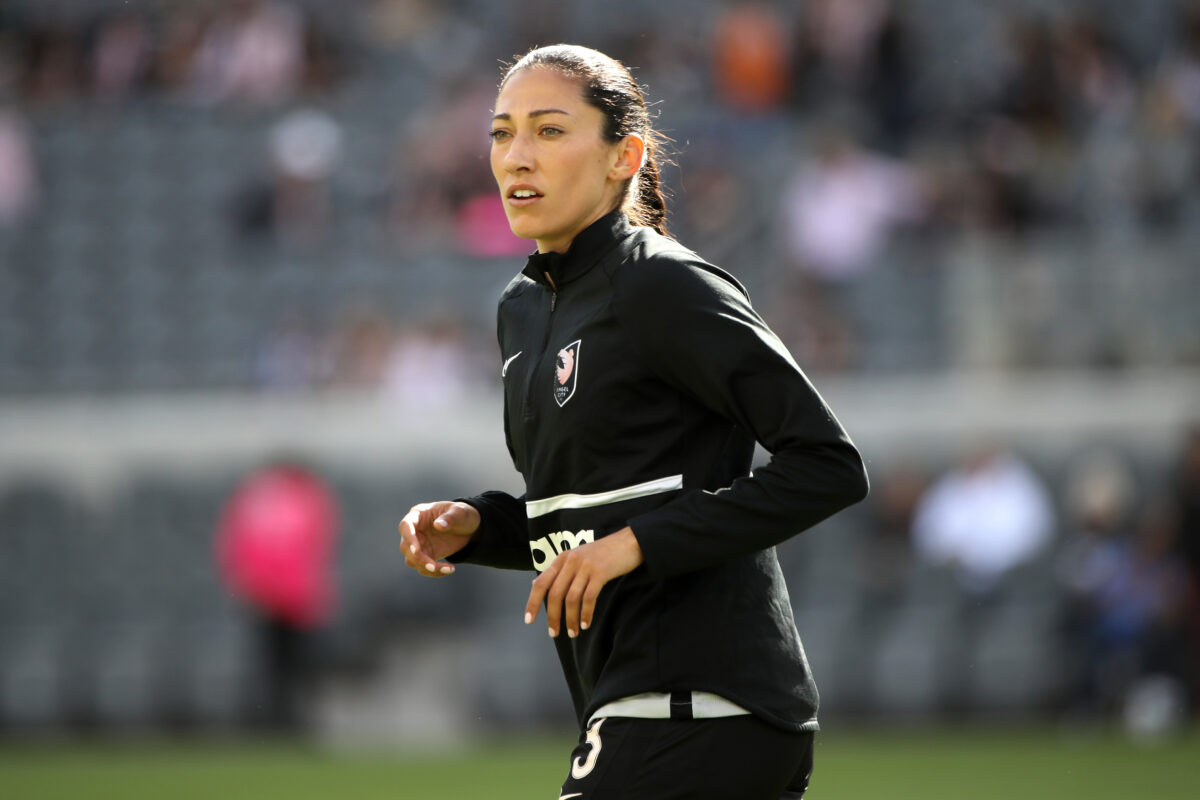 Christen Press was not on the USWNT roster even before her injury
