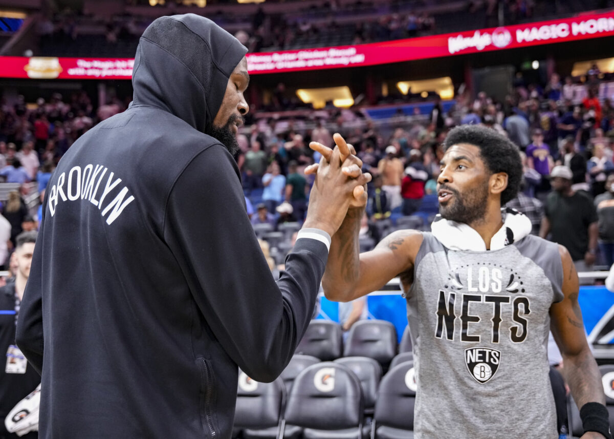 Kyrie Irving is using Kevin Durant as a leverage play with the Nets and that’s pretty brilliant