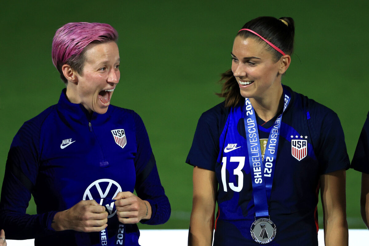 Rapinoe and Morgan return to USWNT roster for CONCACAF W Championship