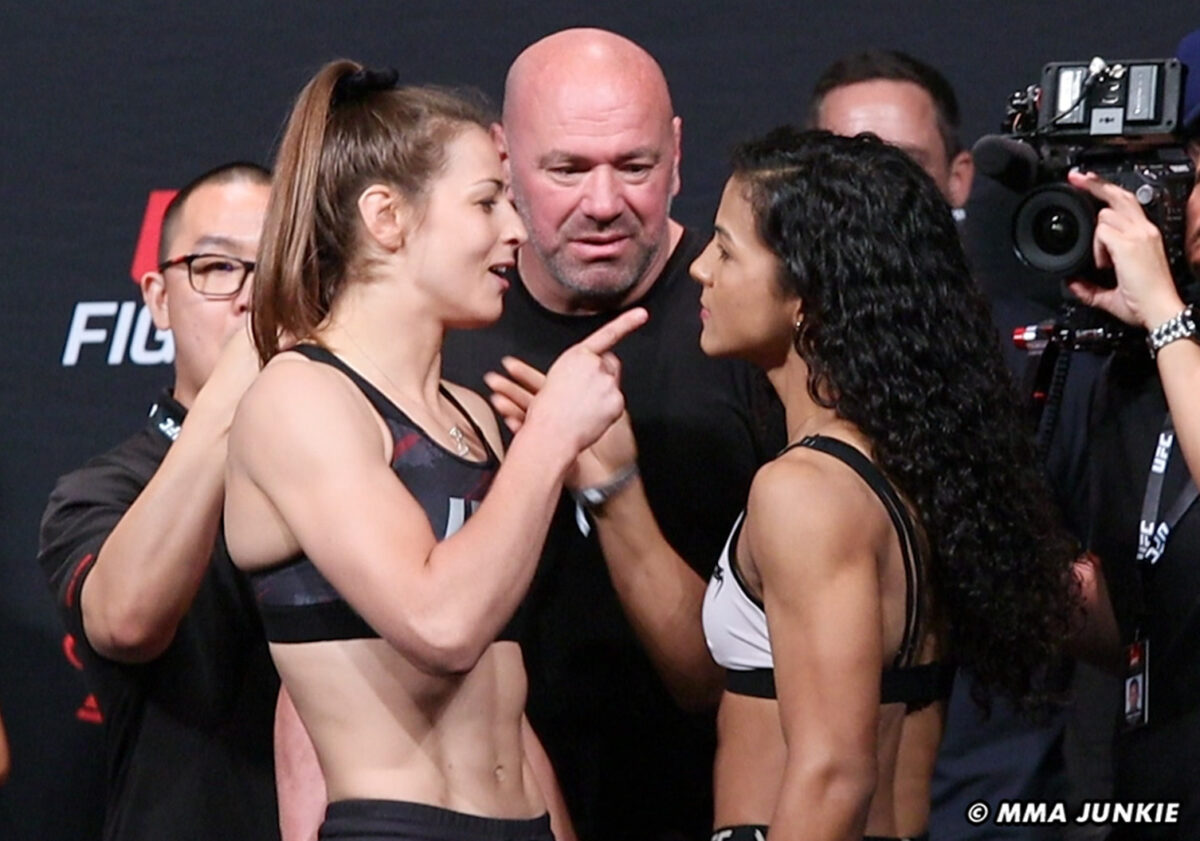 Photos: UFC on ESPN 37 ceremonial weigh-ins and faceoffs