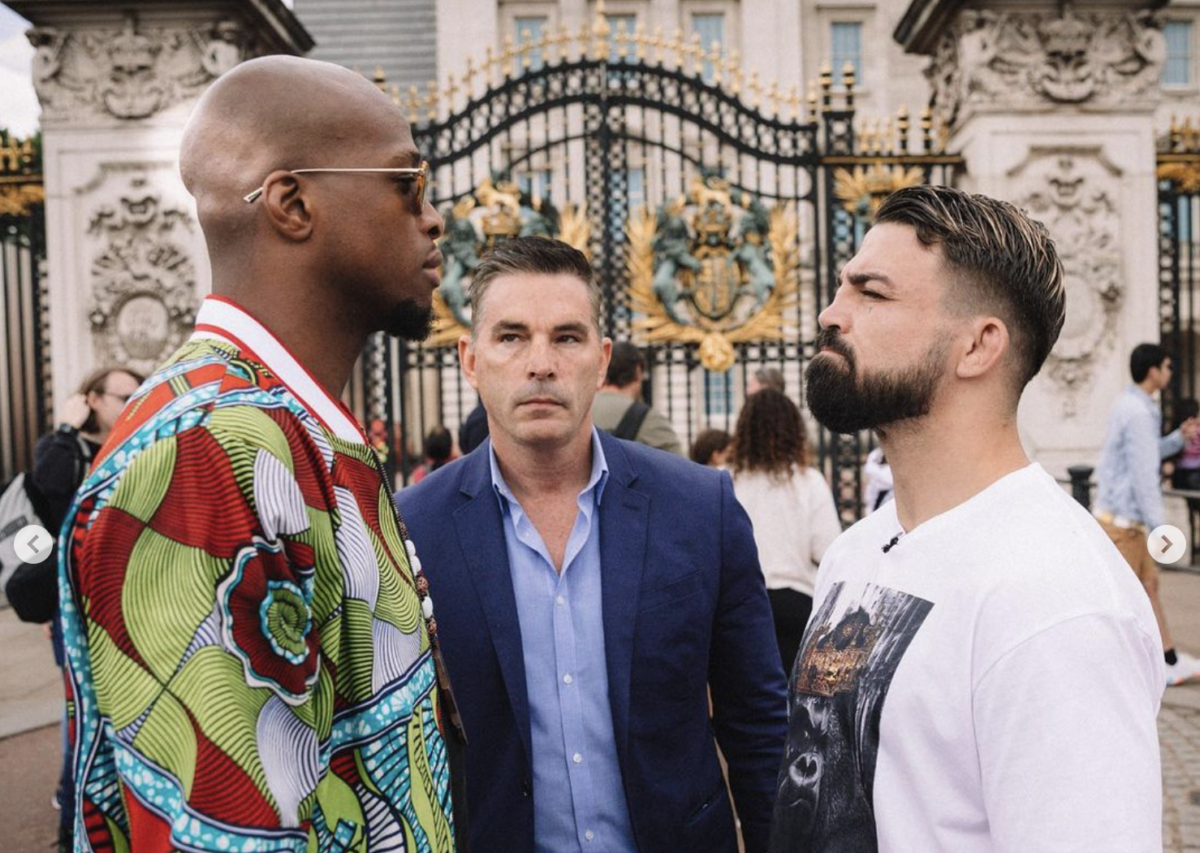 Video: Michael Page, Mike Perry face off in London ahead of BKFC 27