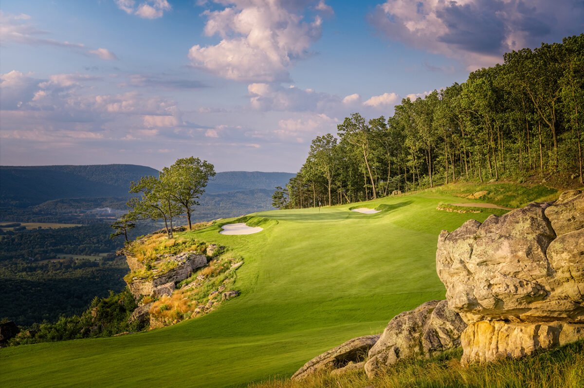 Watch: Cliffside 18th at McLemore in Georgia offers stunning views, thrilling shots