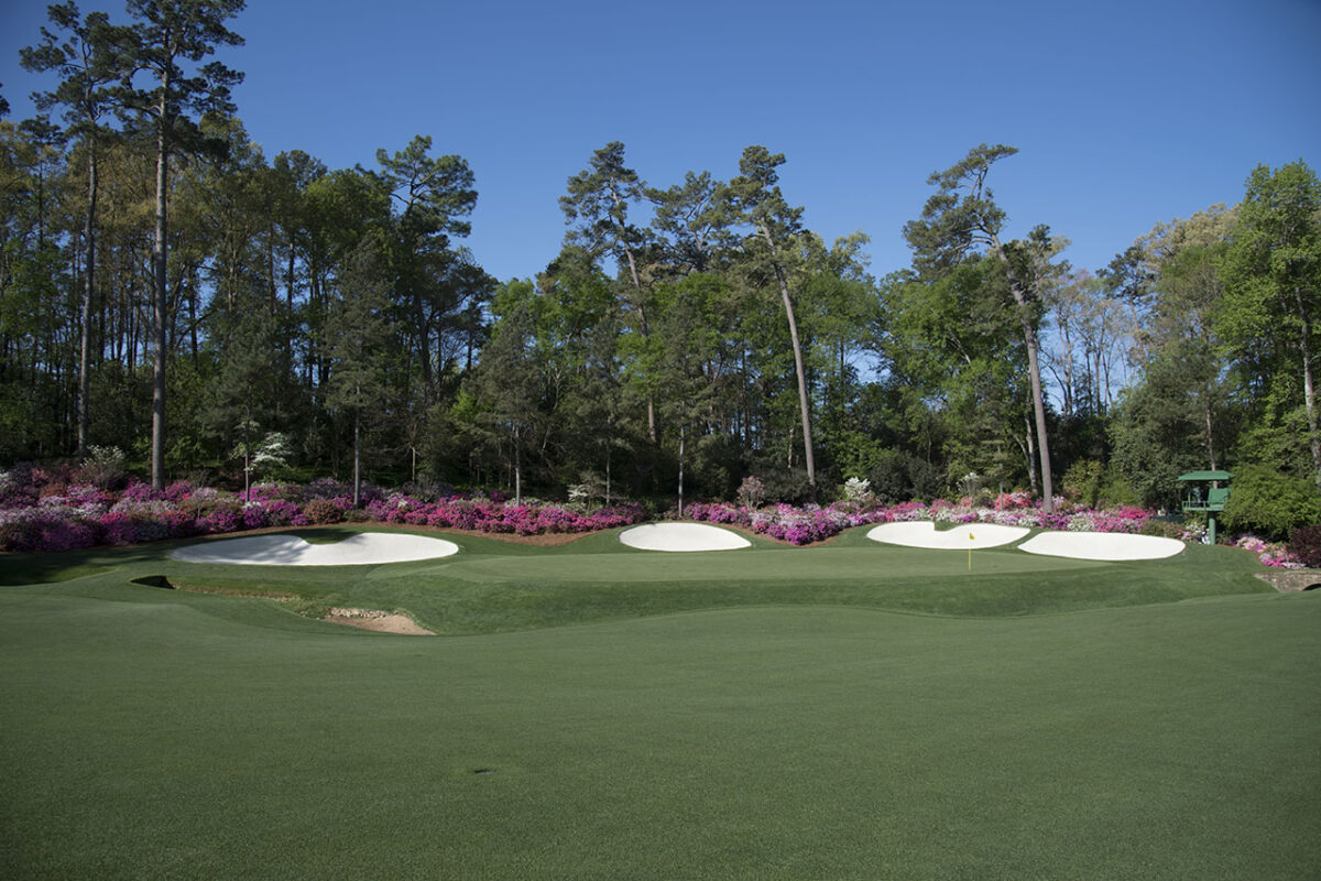 Eureka Earth photos show heavy lifting to No. 13 at Augusta National, and maybe a new, longer tee