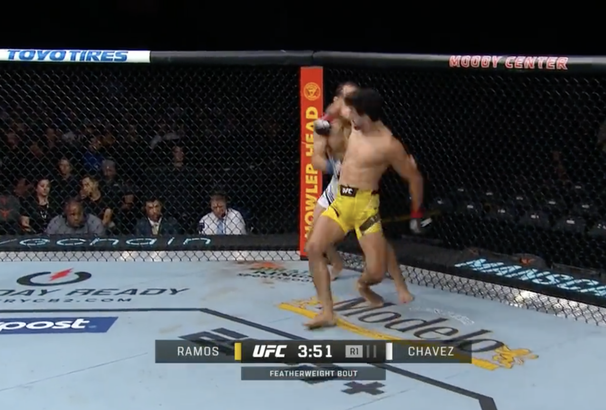 UFC on ESPN 37 video: Ricardo Ramos hits another insane spinning elbow KO