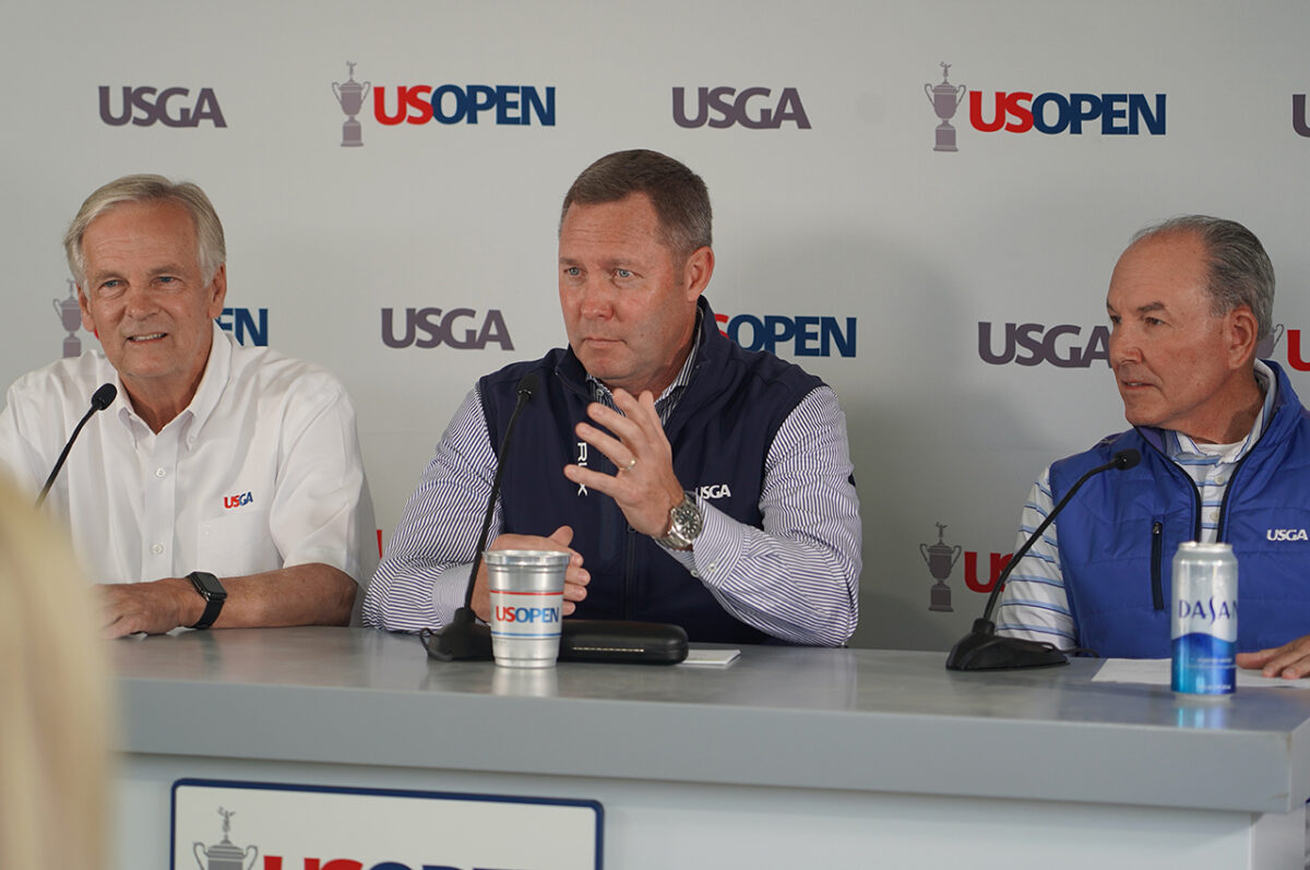 Distance, LIV and anchor sites: Here are 5 takeaways from the USGA press conference at The Country Club