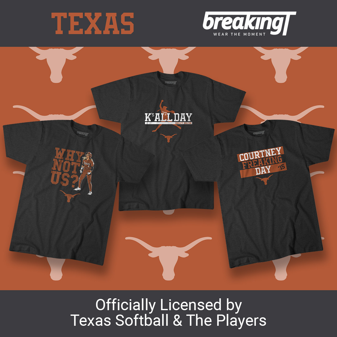 Texas Longhorns gear officially licensed by Texas softball &  baseball players from breakingT