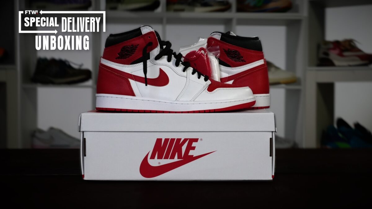 SPECIAL DELIVERY: The Heritage Jordan 1 can be whatever you want it to be and that’s so cool