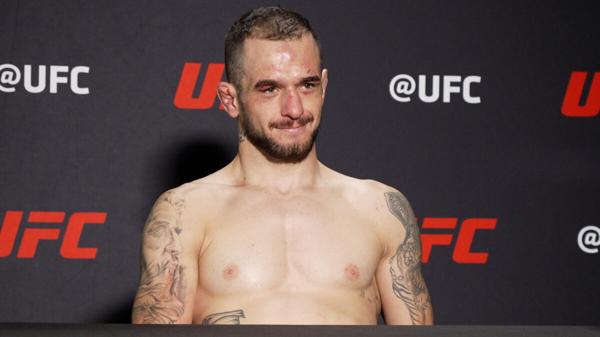 UFC newcomer Lucas Almeida explains why he feels he belongs with promotion after debut win