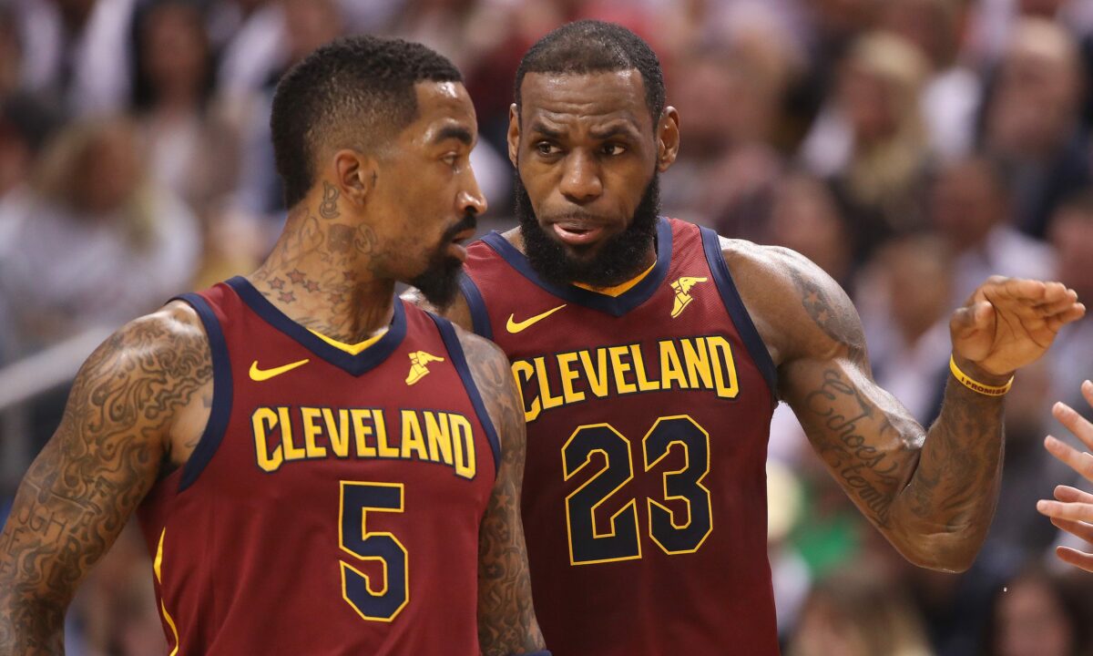 LeBron James has been working out with former Laker J.R. Smith