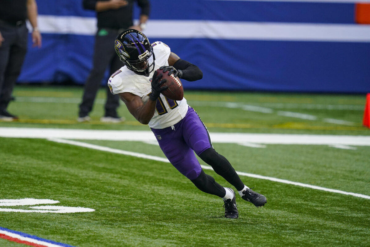 Ravens WR James Proche II discusses how it’s been getting to know new undrafted WRs