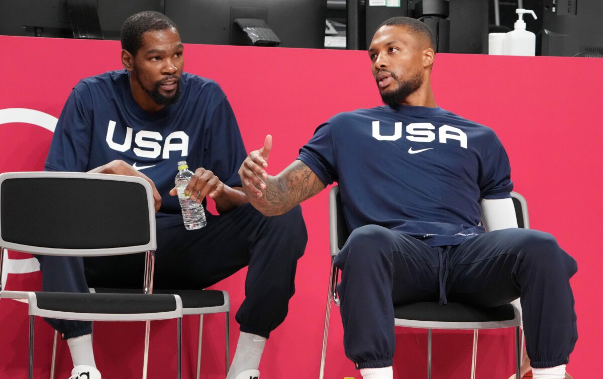 Damian Lillard started brazenly recruiting Kevin Durant with an Instagram photo edit