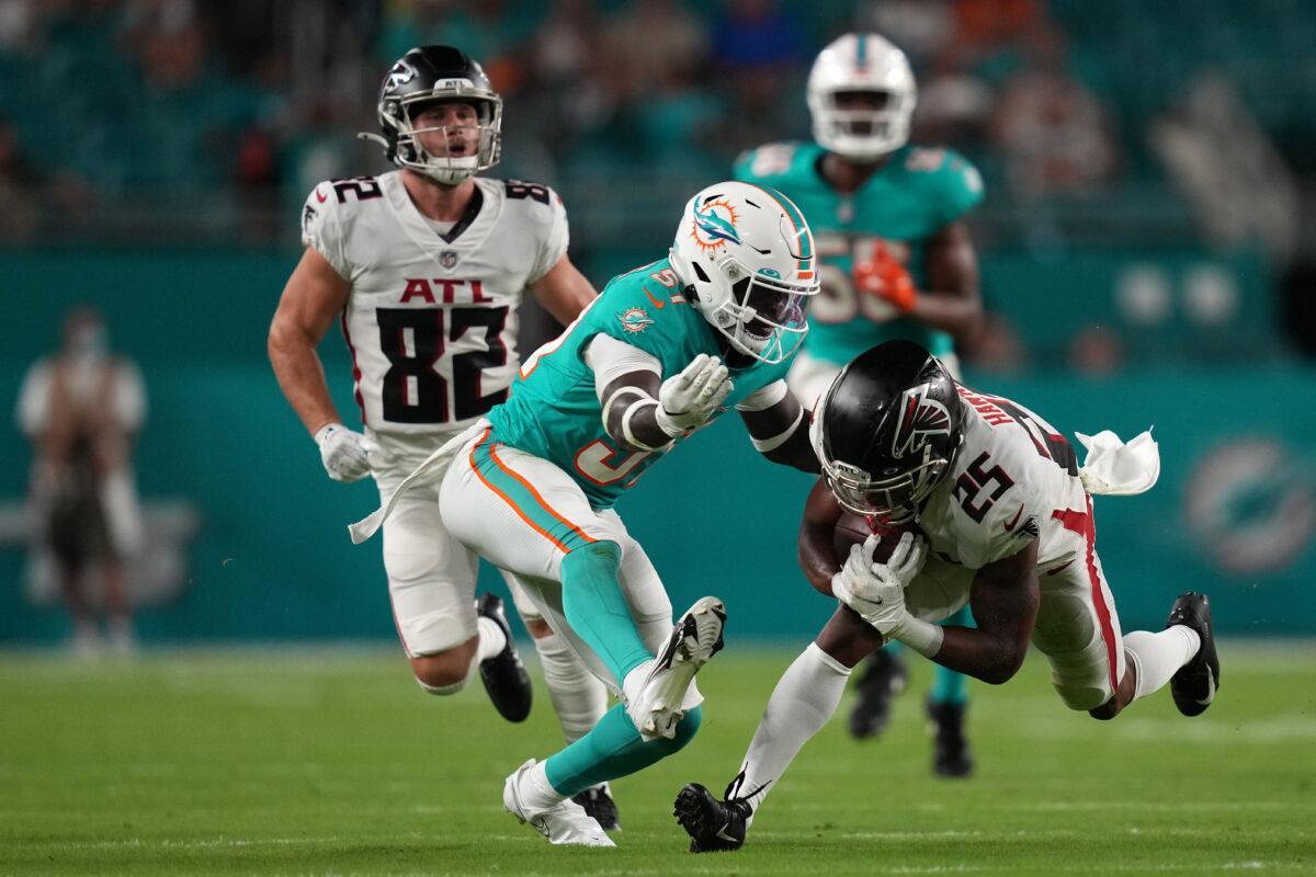 Dolphins DB Trill Williams posts funny video about dealing with WRs