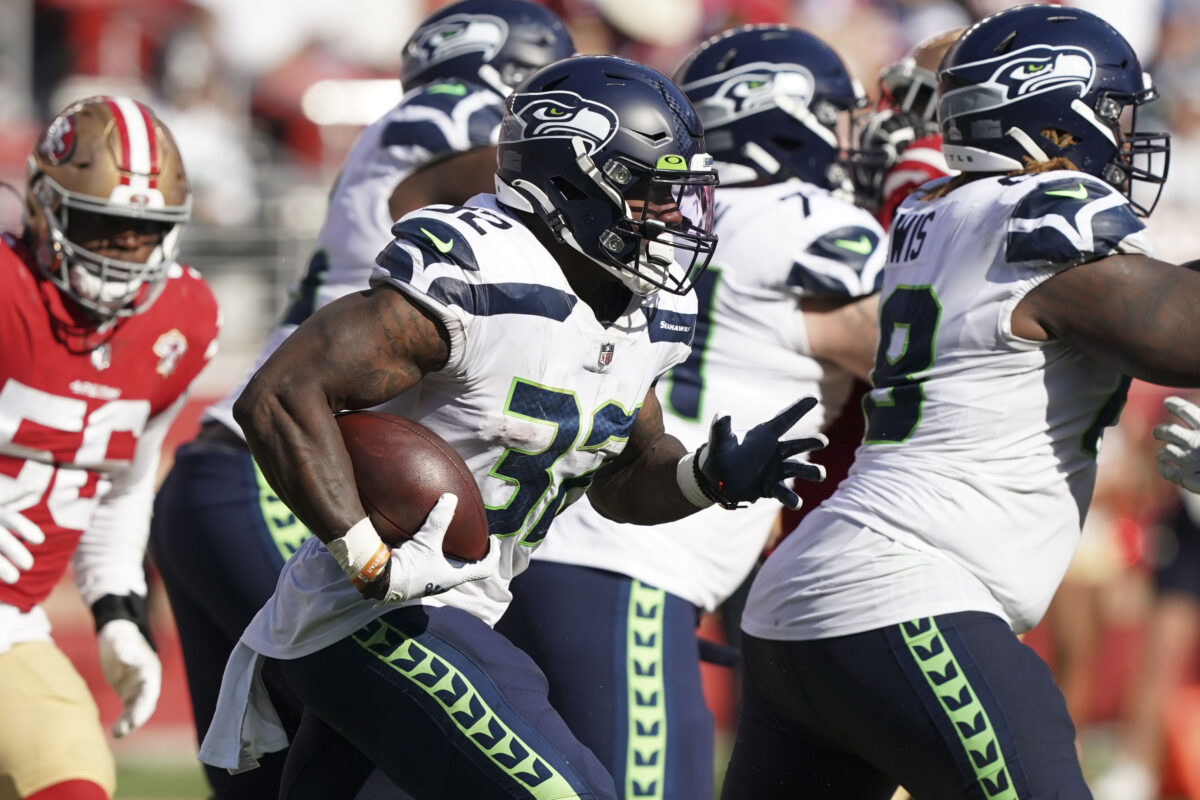 Seahawks RB Chris Carson still not cleared to return to football