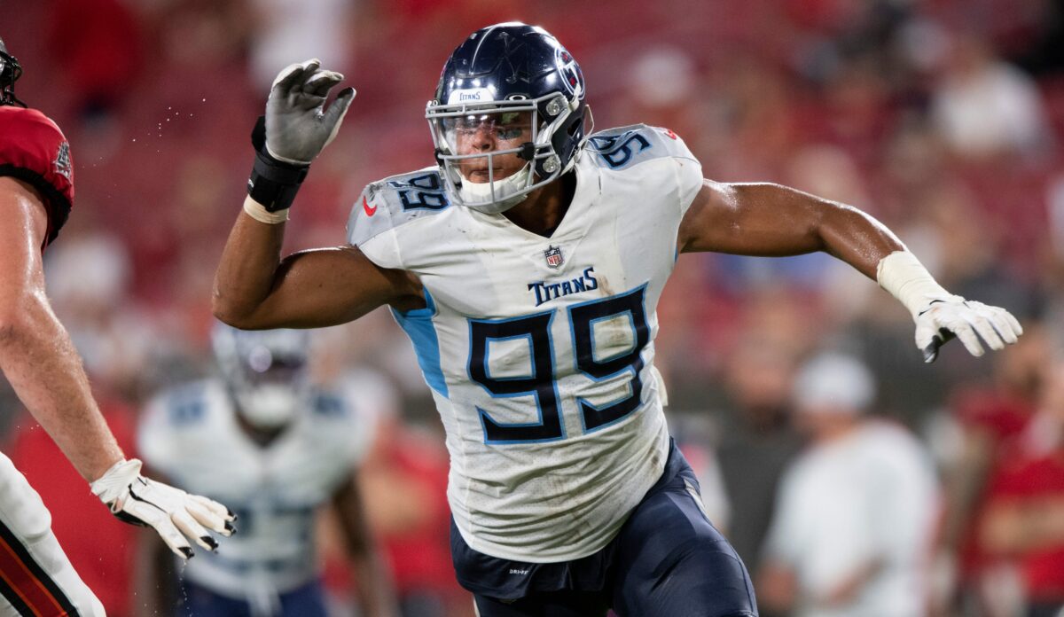 Titans’ Rashad Weaver ‘became a student of the game’ while injured