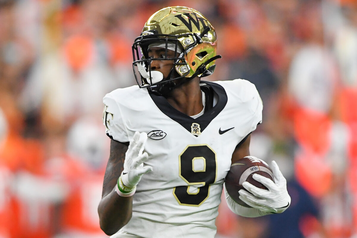 2023 NFL draft film room: Wake Forest WR A.T. Perry