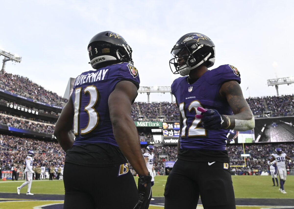 Is there more than meets the eye to Baltimore’s receiving corps?