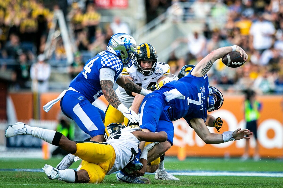 ‘This is vital’: Iowa Hawkeyes LB Jack Campbell imparting importance of summer work