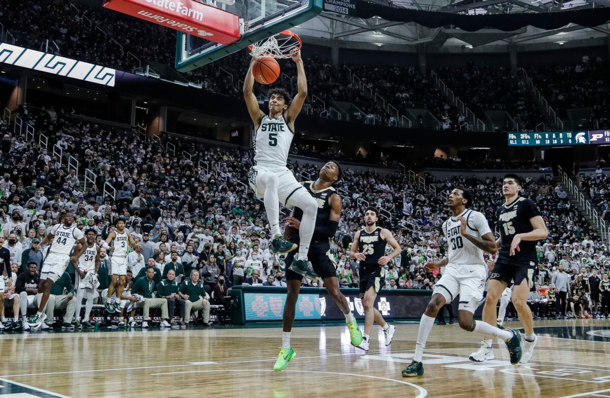 Los Angeles Lakers select Michigan State basketball G Max Christie