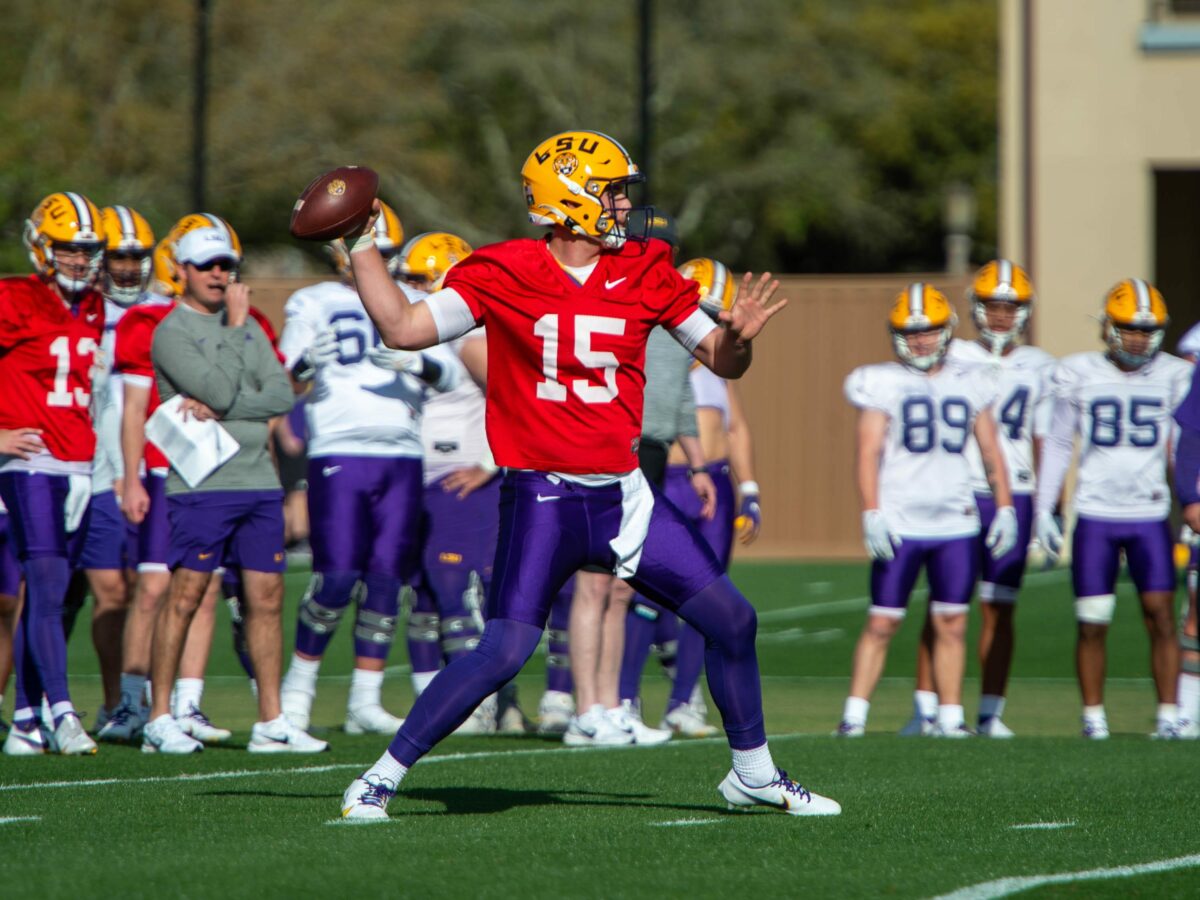 LSU’s quarterback room could be one of the nation’s best this fall