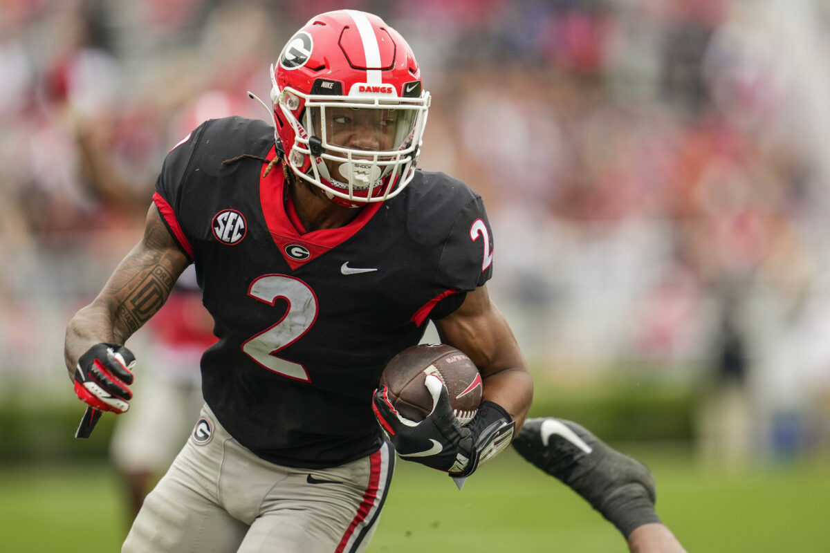 CBS Sports names Georgia RB as potential CFB breakout star for 2022