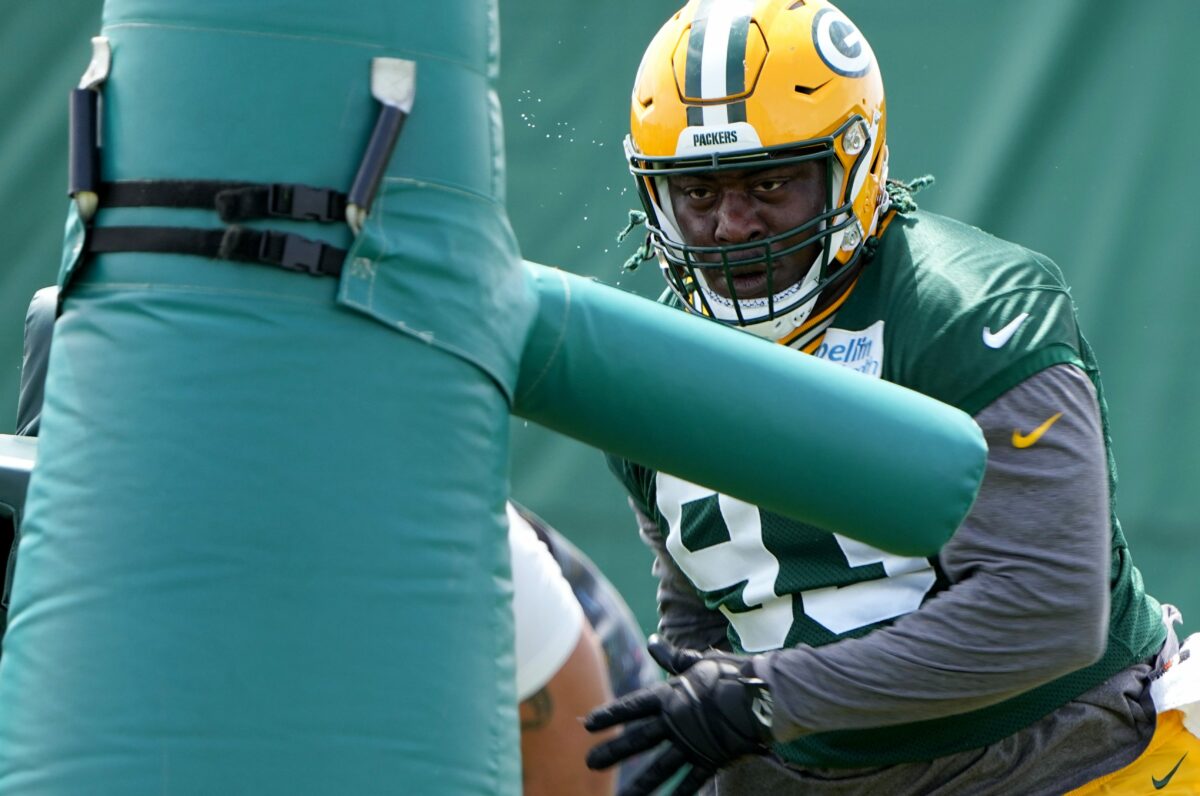 Packers DL TJ Slaton entering Year 2 on right path