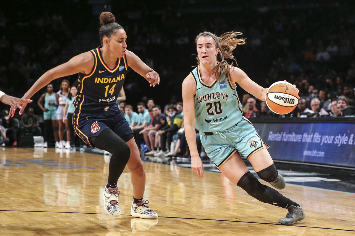 Sabrina Ionescu makes WNBA history with second-career triple double
