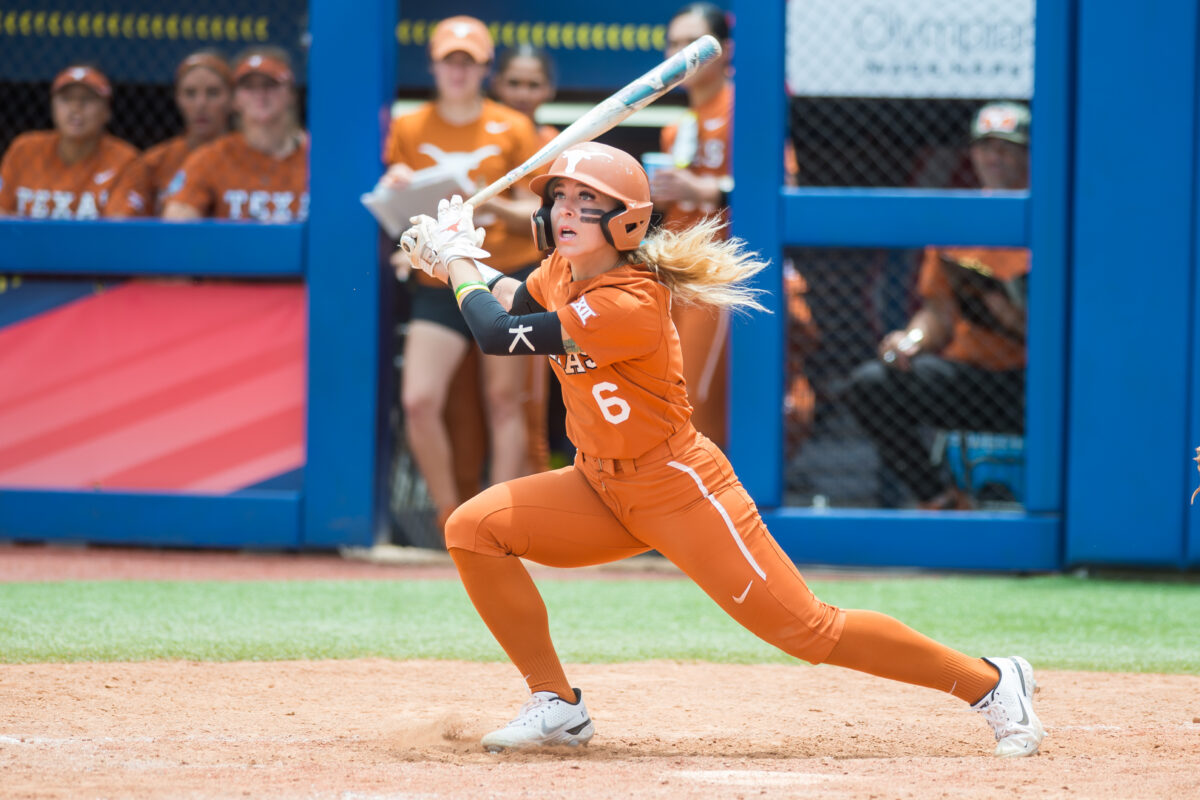 How to watch Texas softball vs. No. 1 Oklahoma in the WCWS on Saturday