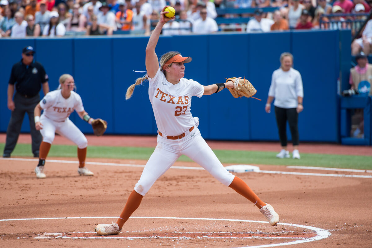 How to watch Texas vs. Arizona in elimination game of WCWS on Sunday