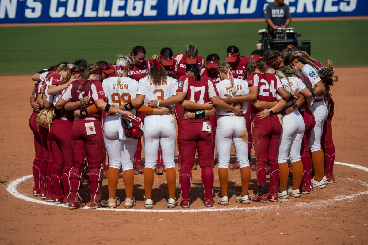 Red River National Title Showdown: Oklahoma to face the Texas Longhorns for WCWS Championship