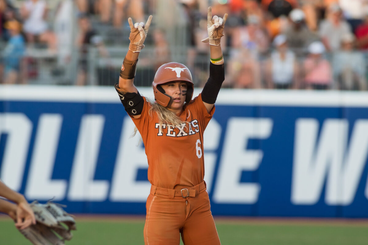 How to watch Texas vs. No. 1 Oklahoma in the Women’s College World Series finals
