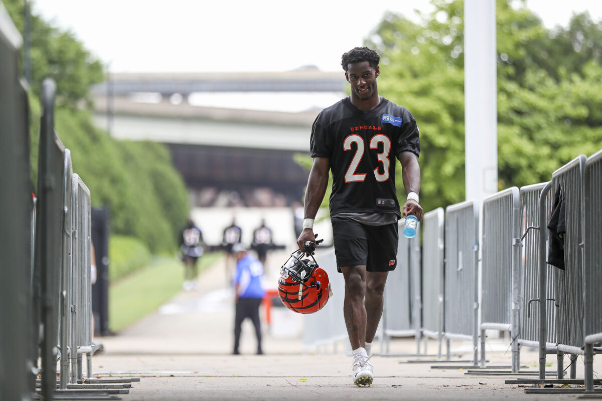 Bengals already impressed with Dax Hill in practice