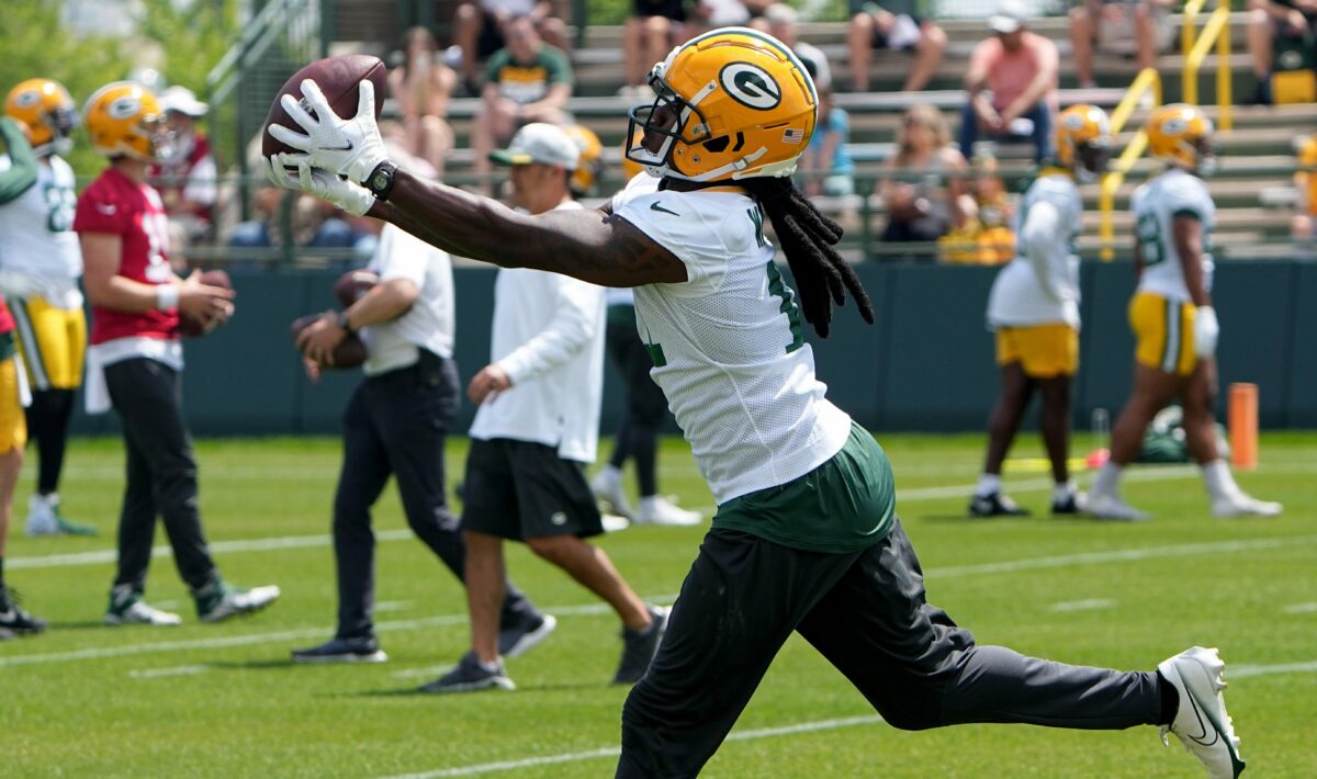 Aaron Rodgers: ‘Definitely going to be opportunities’ for Sammy Watkins in Packers offense