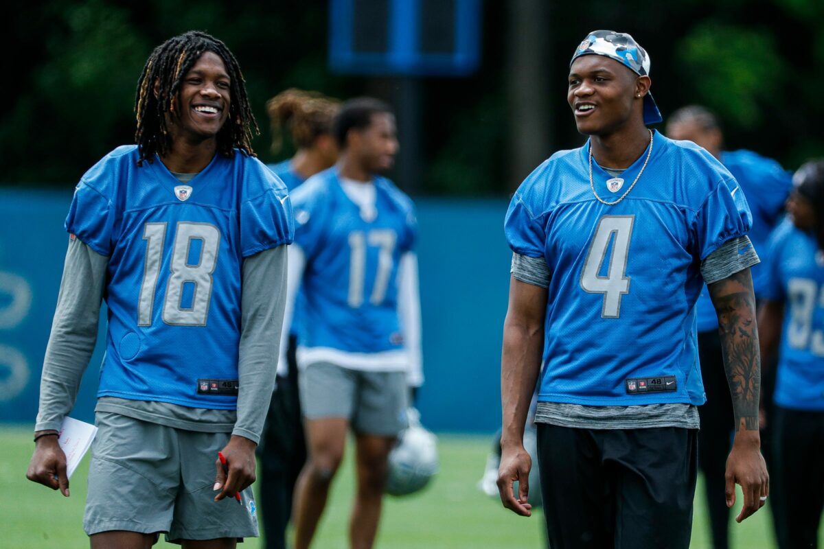 LOOK: Top photos from Detroit Lions minicamp
