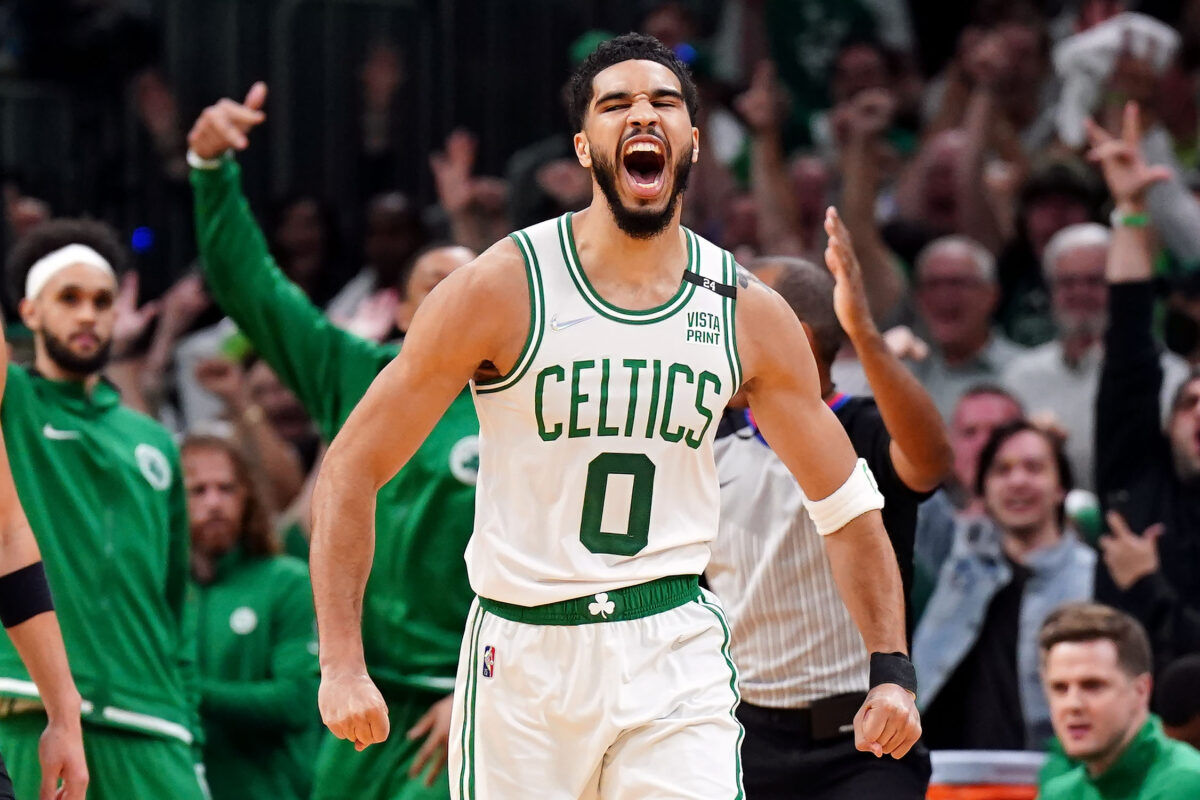 Jayson Tatum’s dad Justin reacts to his son’s Finals loss with touching message
